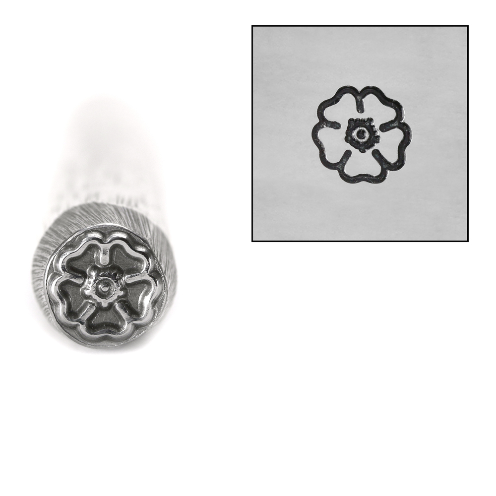 Metal Stamping Tools Large Posey Flower Metal Design Stamp, 7mm